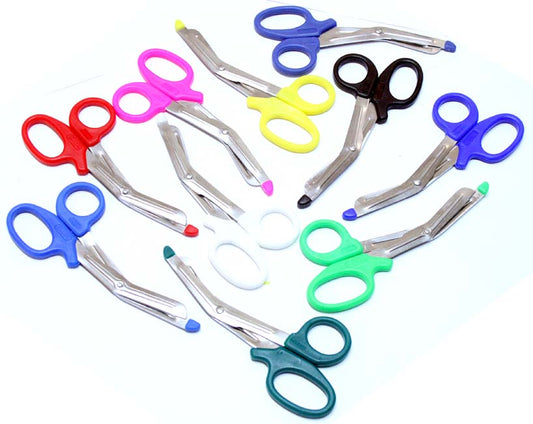 5.5" First Aid EMT Scissors Mixed Color Trauma Shears Emergency Use