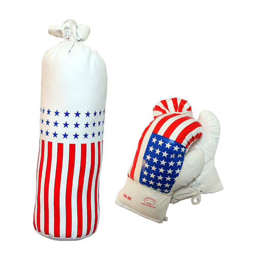10oz USA Mini Punching Bag Set