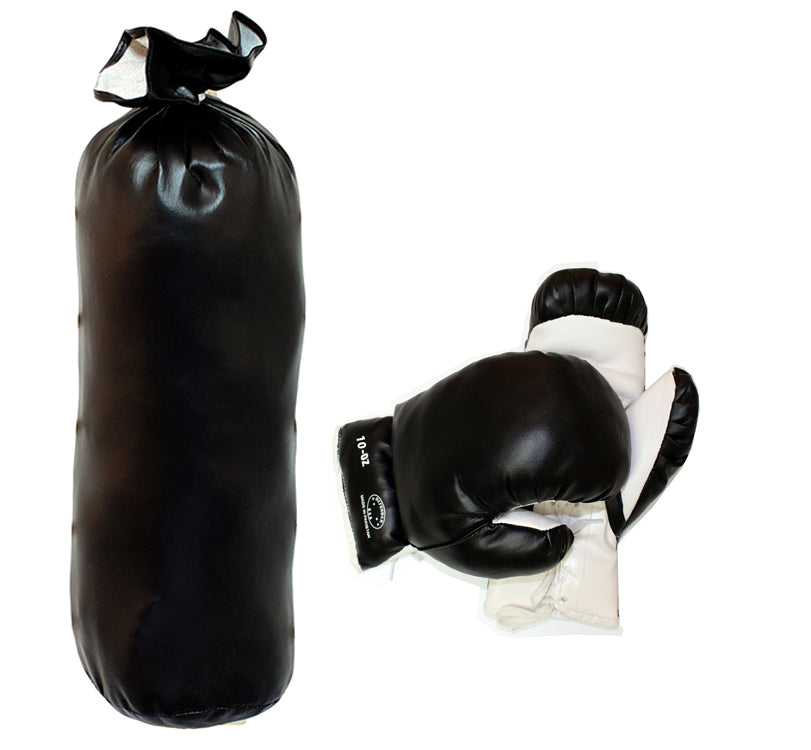 10oz Kids Boxing Set Black