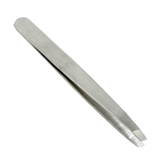 Precision Tweezers for Ingrown Hair Steel Flat Pointy Ends Meet Perfectly