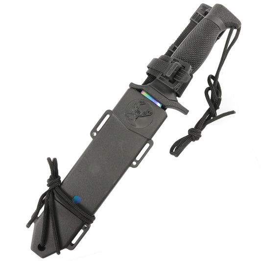 12" MILITARY SURVIVAL BOWIE HUNTING KNIFE w/ SHEATH Fixed Blade Army New