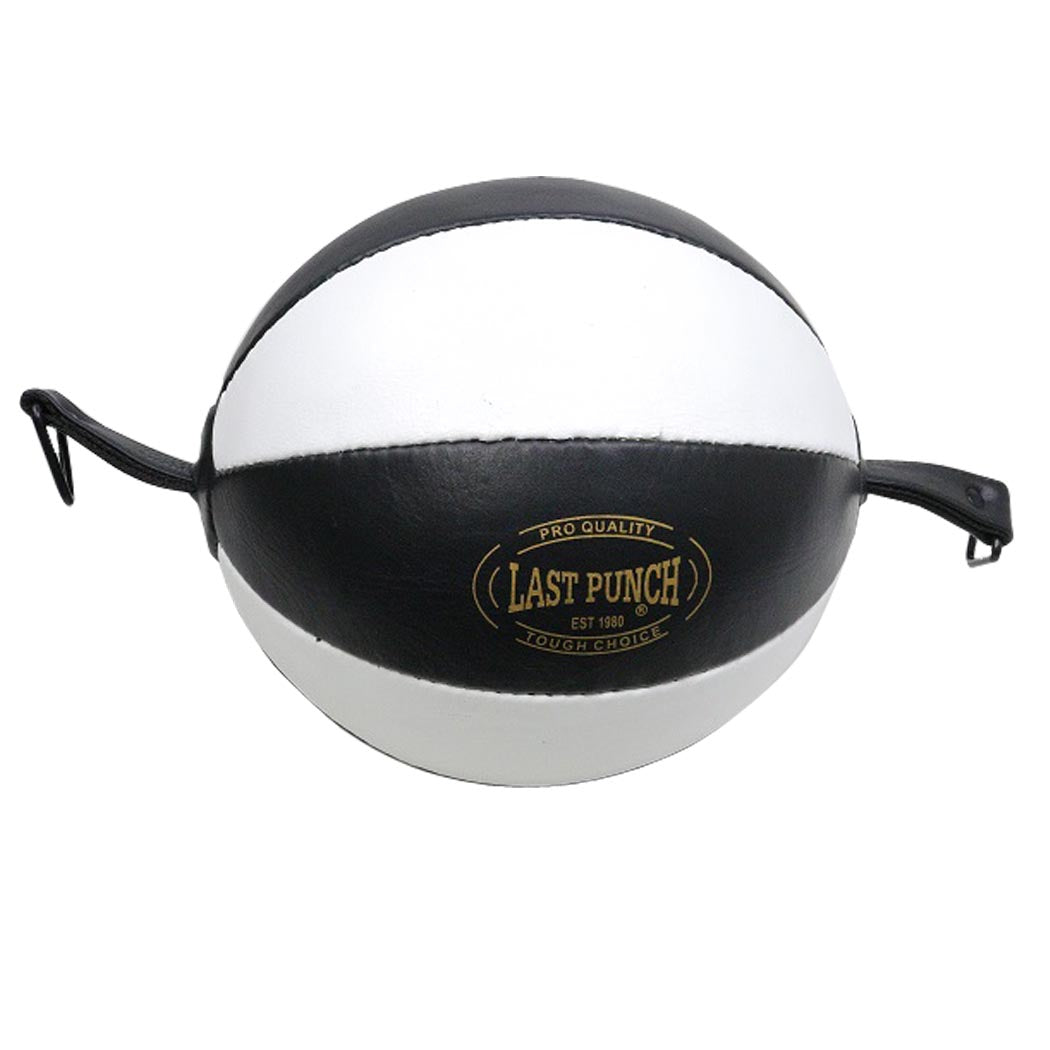 Last Punch Pro Sports Boxing Training Punching Black & White Double-End Speed Ball