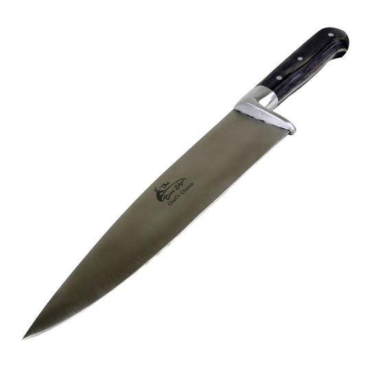 12.5" Chef Choice Cooking Kitchen Knife Wood Handle Stainless Steel