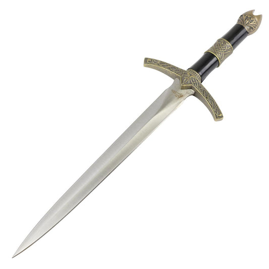 TheBoneEdge 12" Medieval Historical Short Sword Roman Dagger Knife With Scabbard