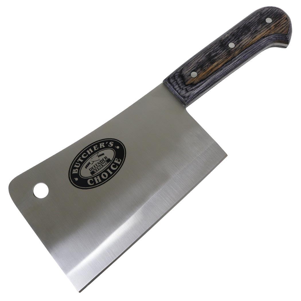 11" Butcher Cleaver Chef Kitchen Knife Meat Chopper Stainless Steel Home Cutting