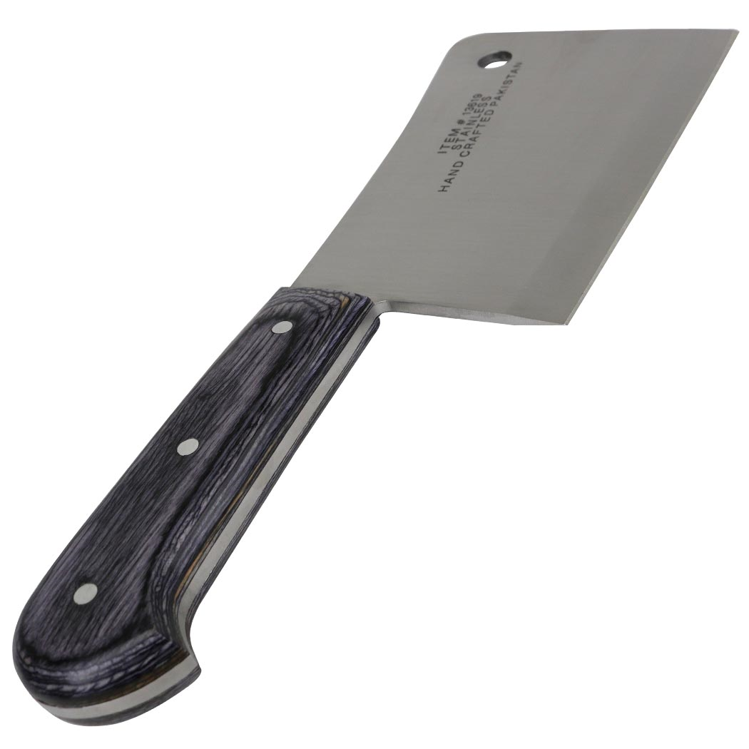 11" Butcher Cleaver Chef Kitchen Knife Meat Chopper Stainless Steel Home Cutting