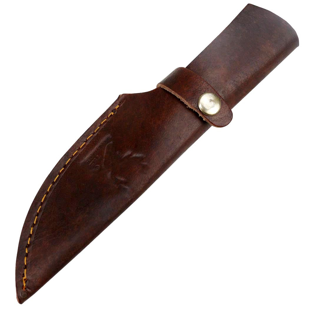 7.5" Hunting Knife Damascus Steel Pearl Handle Hand Made Knives New