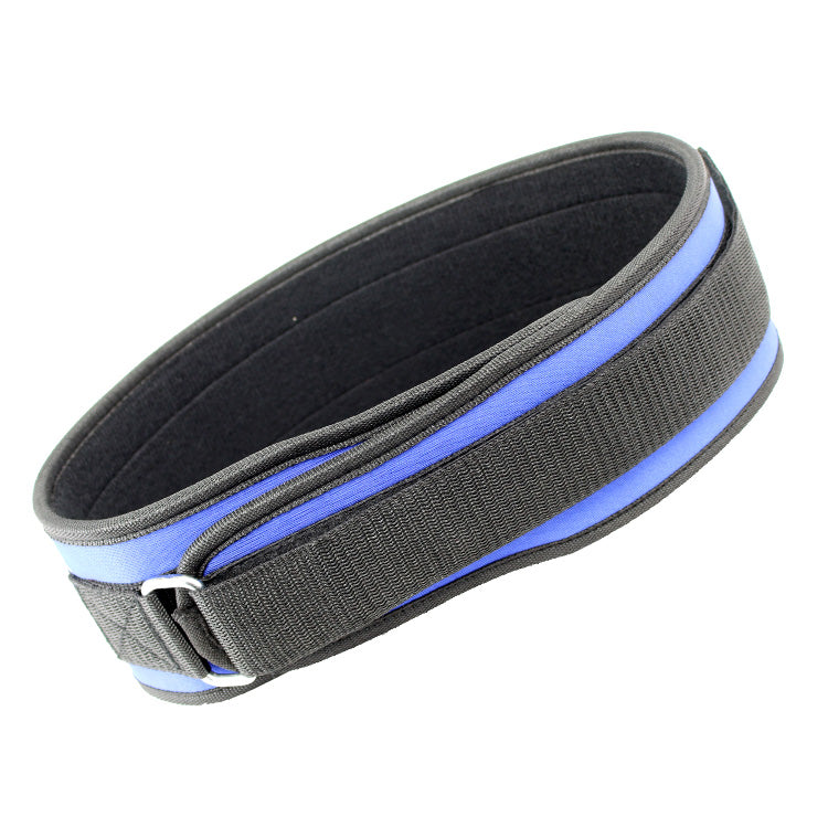 Last Punch® 4" Nylon Power Weight Lifting Belt / Back Support Belt Blue