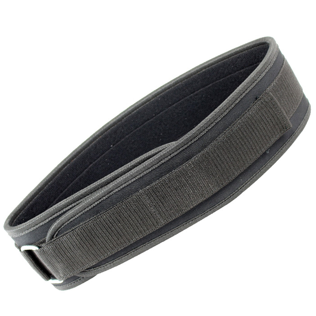 Last Punch® 4" Nylon Power Weight Lifting Belt / Back Support Belt Black
