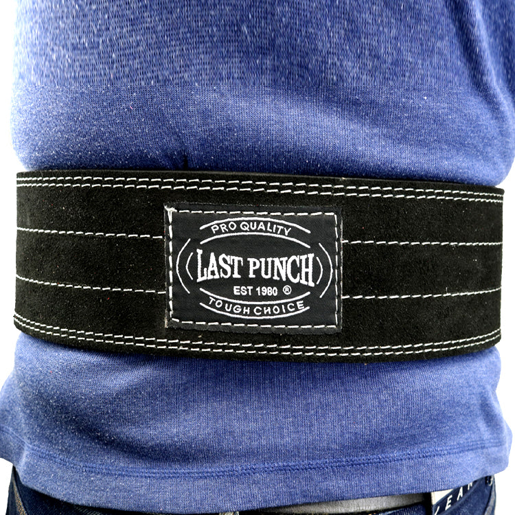 Last Punch New Black Weight Lifting Body Building Belt Gym Fitness all Sizes