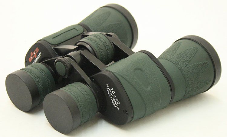Perrini New 10X60 Compact Binoculars High Resolution With Carrying Case