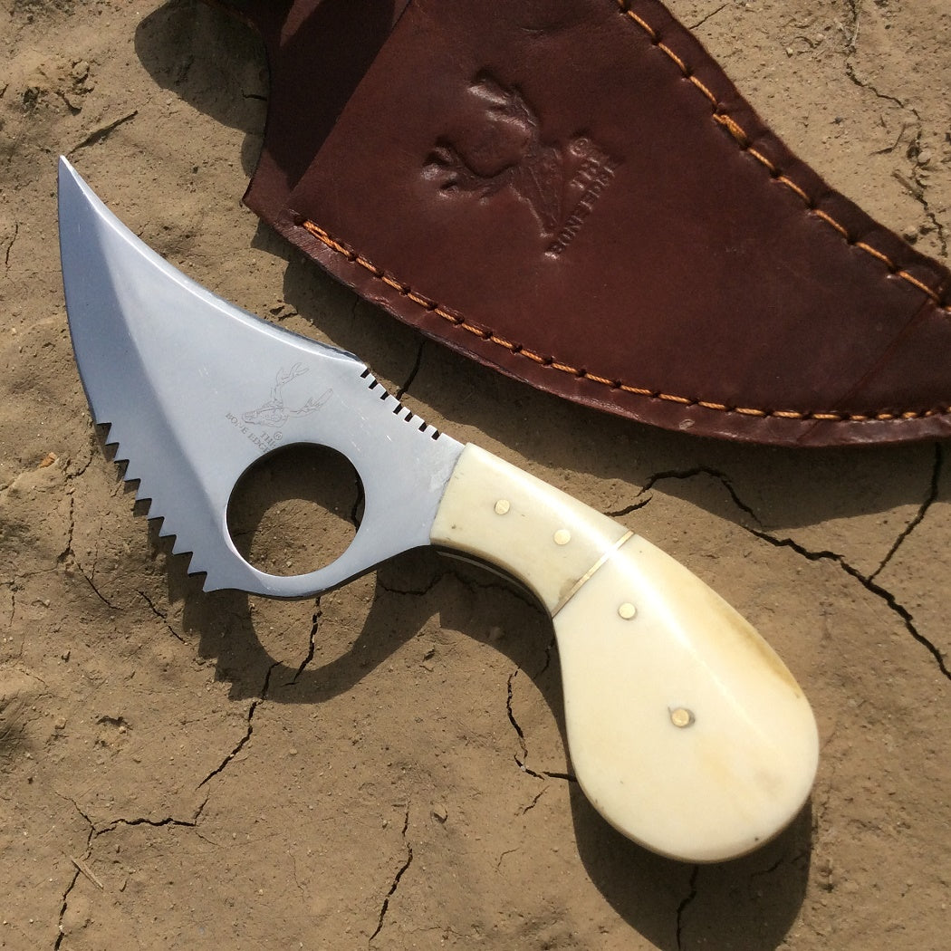 TheBoneEdge 7" Skinner Stainless Steel Blade Hunting Knife Sharp