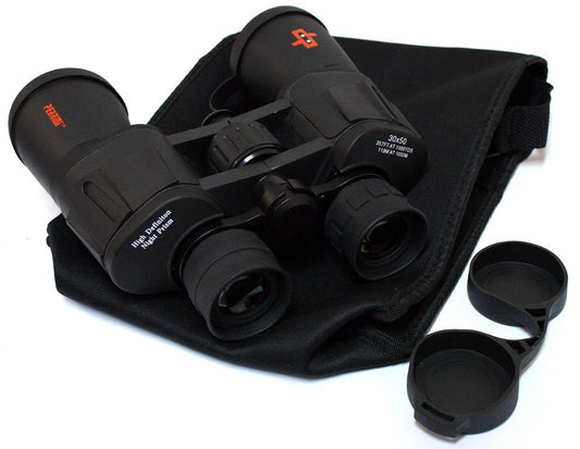 Perrini 30X50 Night Prism High Powered Sharp View Binoculars 119M/1000M With Pouch