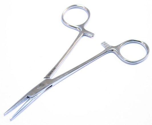 5" Straight Mosquito Hemostat Locking Forceps Surgical & Fishing Tool