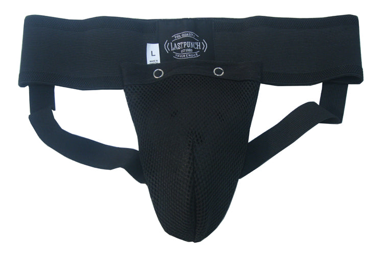 New Black Protective Sports Cup Size S to XL Supporter Protector Joc Strap