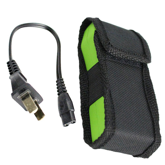 Police 5Million Volt Rechargeable Stun Gun Self-Defense LED Flashlight with Case