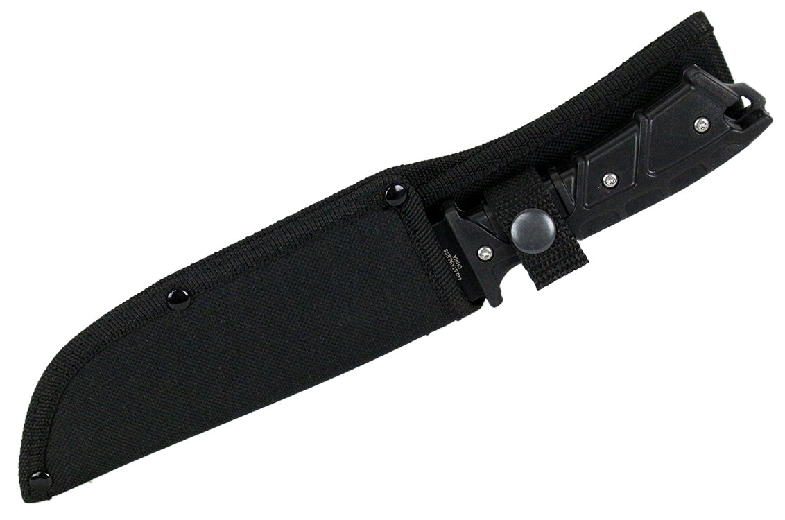 11" Defender Xtreme Full Tang Hunting Knife Black