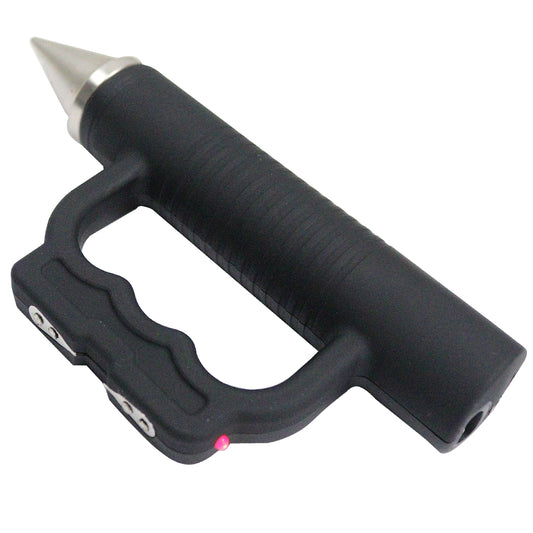 Defender 10 Million Power Stun Gun Glass Breaker Black New Rechargeable