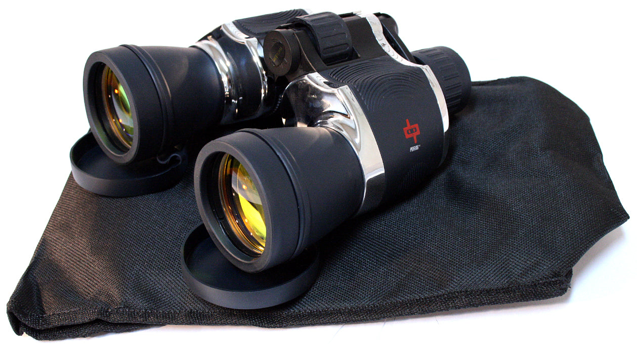 Perrini 20x60 Chrome Trim Outdoor Binoculars High Quality Optics Rubber Body