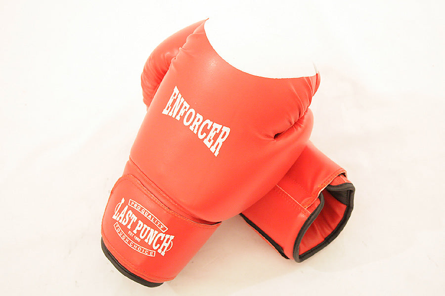 Red Wholesale 16oz Boxing Gloves Heavy Duty Enforcer