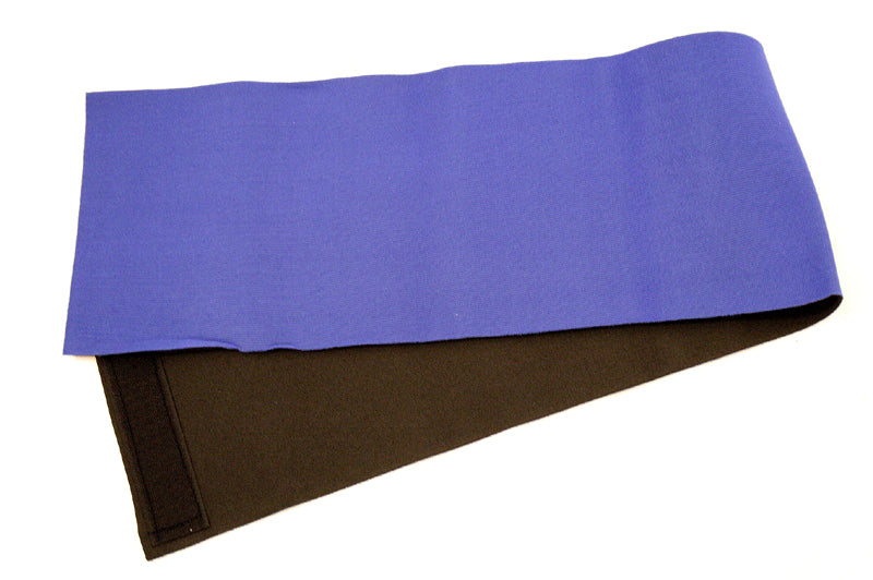 Perrini 8" Blue Waist Slimmer Back Support Belt Tummy Belt Exercise Gym