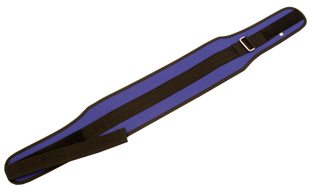 Last Punch® 6" Nylon Power Weight Lifting Belt / Back Support Belt Blue