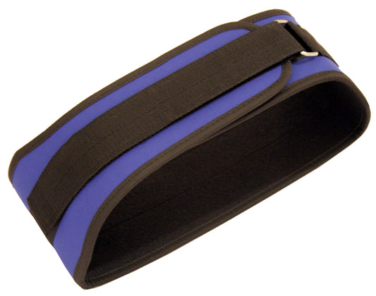 Last Punch® 6" Nylon Power Weight Lifting Belt / Back Support Belt Blue