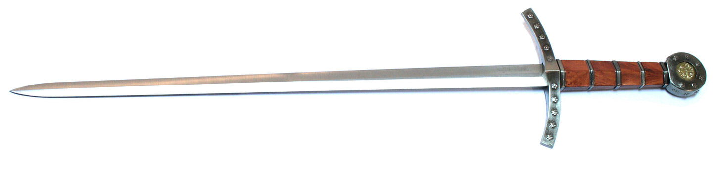 King Arthur 23" Round Table Excalibur Sword Fantasy Sword Collectible Ninja New