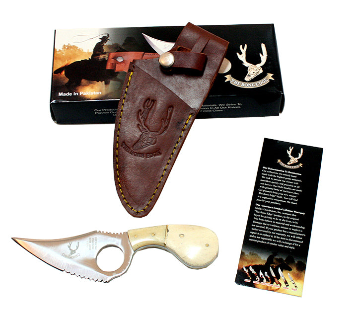 TheBoneEdge 7" Skinner Stainless Steel Blade Hunting Knife Sharp