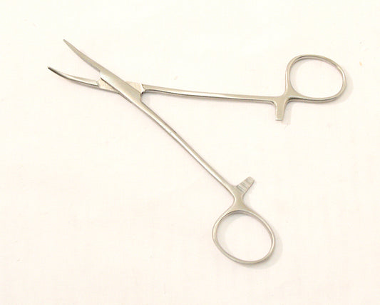5" Curved Mosquito Hemostat Forceps Fly Fishing & Surgical Tool