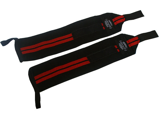Wrist Wrap Support Sports Elastic Weight Lifting 12" Straps New With Thumb Loop