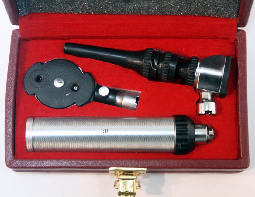 Otoscope Dermatoscope Diagnostic Set ENT Diagnostic Kit in Gift Box