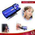 Fiber Optic Otoscope Blue Pocket Size Kit Medical Ent Diagnostic Set