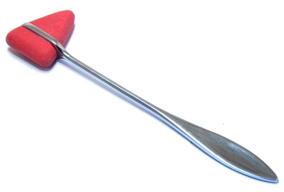 8" Red Neuro Hammer  Medical Taylor Reflex Percussion Tendon Tool