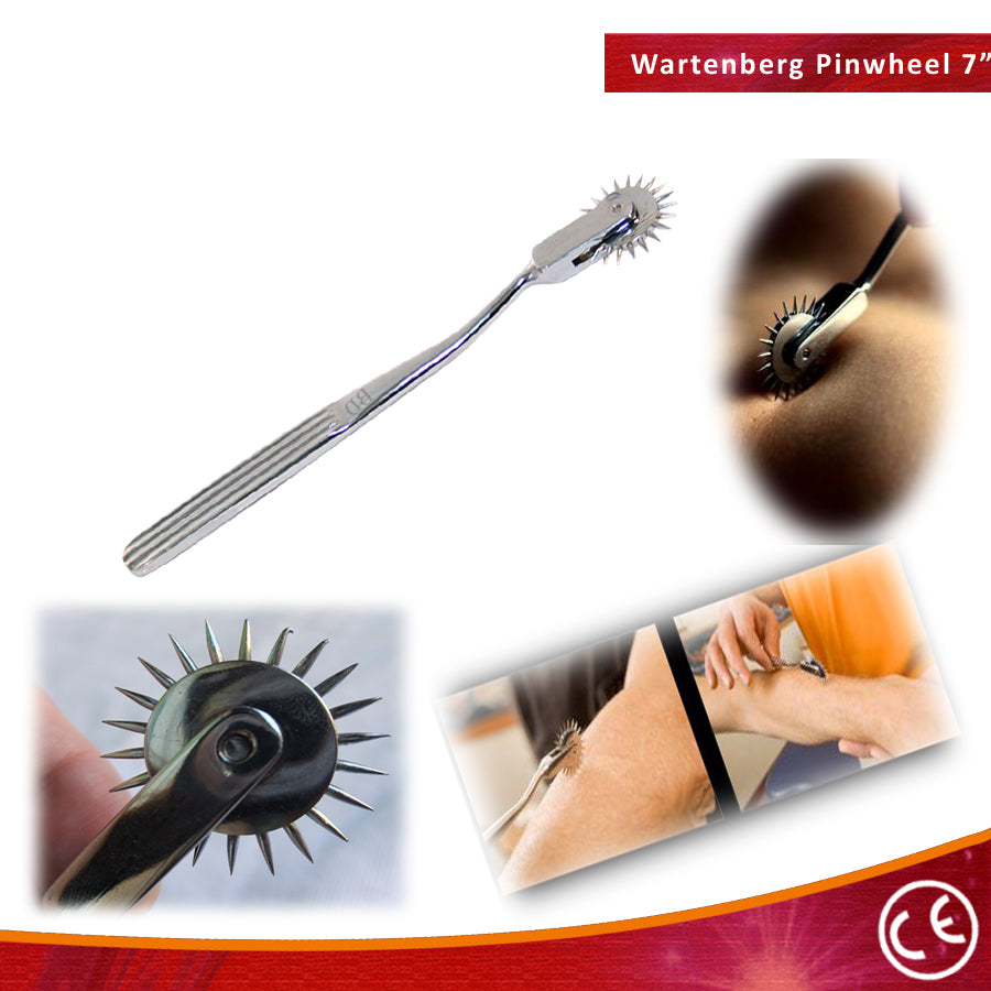 Neurological Wartenberg Diagnostic Pinwheel 7" Chrome Plated