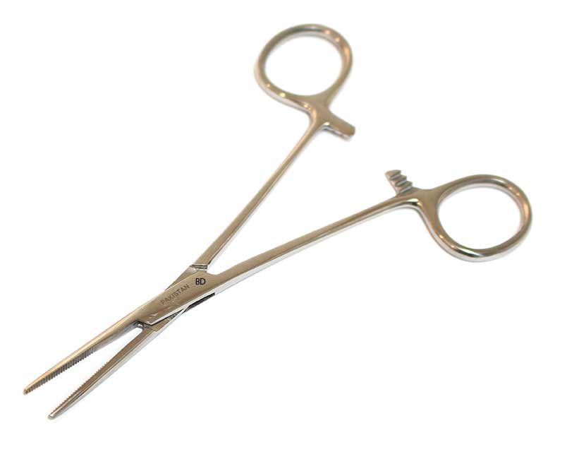 Kelly Hemostat Forceps 5.5" Straight Surgical Stainless Steel Clamp Tool