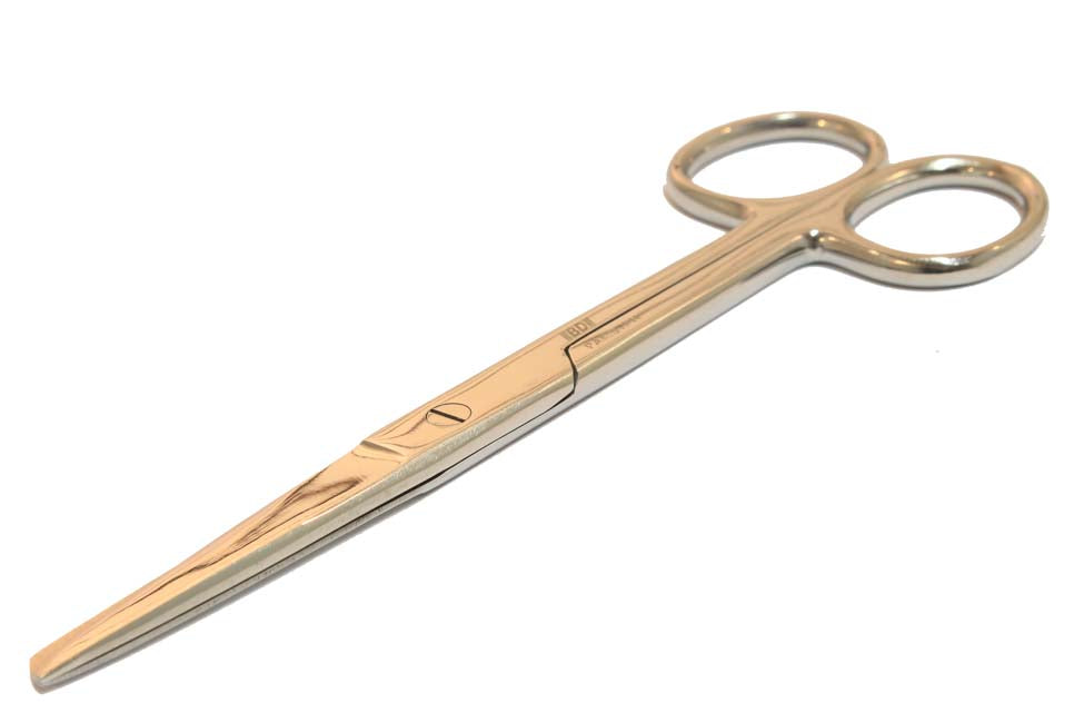 5.5" Operating Disecting Surgical Scissors Stainless Steel Blunt Straight Blade