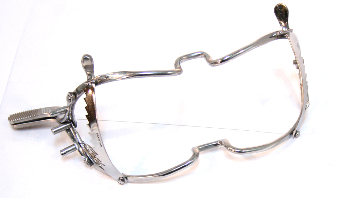5" Dental Implant Mouth Opener Gag Whitehead Adjustable Stainless Steel