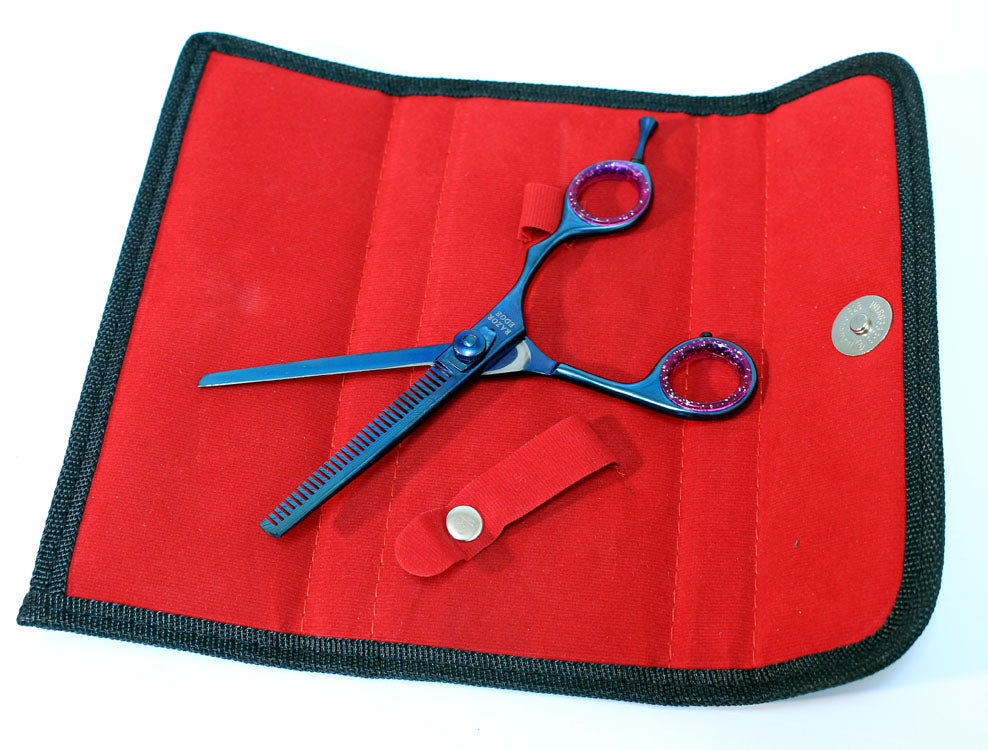 6.5" Blue Color Razor Edge Thinning Scissors  Pro Hair Cutting Tool