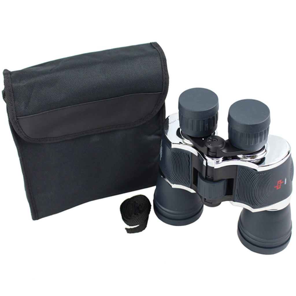 Perrini 20x60 Chrome Trim Outdoor Binoculars High Quality Optics Rubber Body