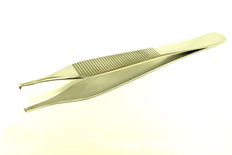Adson Tissue Forceps  1X2 Tooth Dental Surgical Serrated Stainless Tool