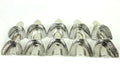 10Pcs Dental Impression Trays  Stainless Steel Ortho Surgical Set