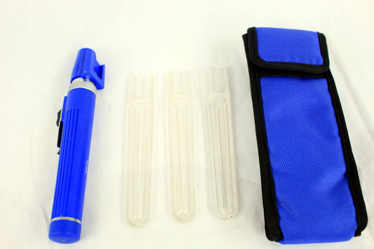 Dental Tongue Depressor Blue with 3 Plastic Disposable Tips
