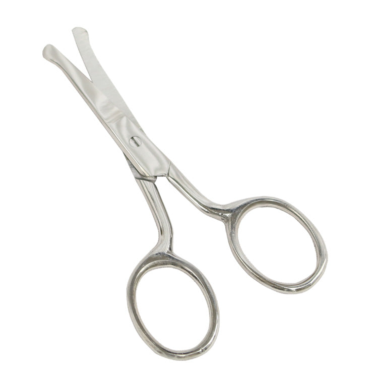 3.5" Ball Tipped Ear & Nose Hair Safety Scissors Stainless Steel Shears