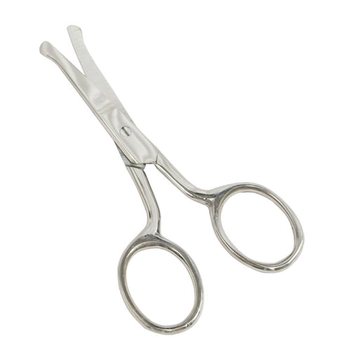 3.5" Ball Tipped Ear & Nose Hair Safety Scissors Stainless Steel Shears