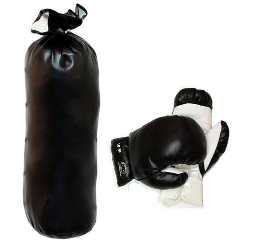 10oz Kids Boxing Set Black