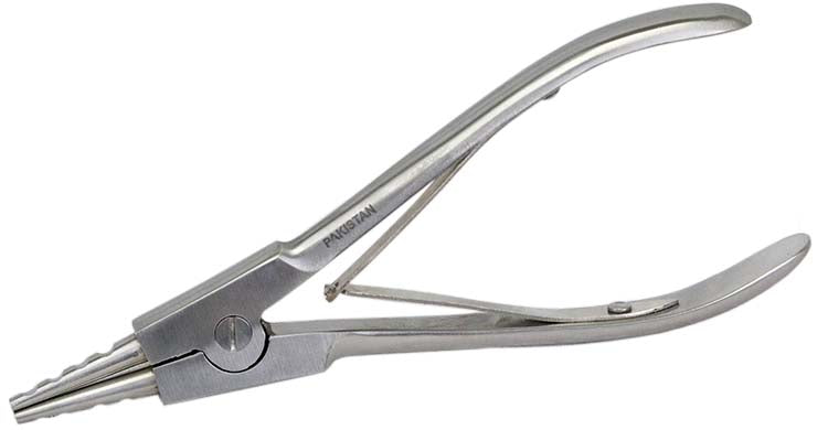 5.5" Bow Opening Pliers Reverse Action for Jump Rings, Pendants, Piercing