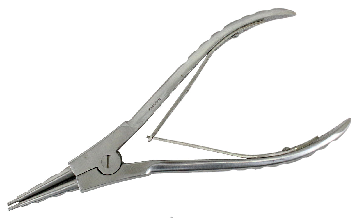 7" Bow Opening Pliers Reverse Action Jump Rings, Pendants, Body Piercing
