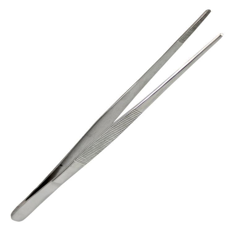 8" Stainless Steel Thumb Dressing Forceps  Precision Medical Tweezer