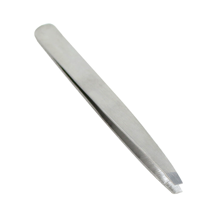 Precision Tweezers for Ingrown Hair Steel Flat Pointy Ends Meet Perfectly